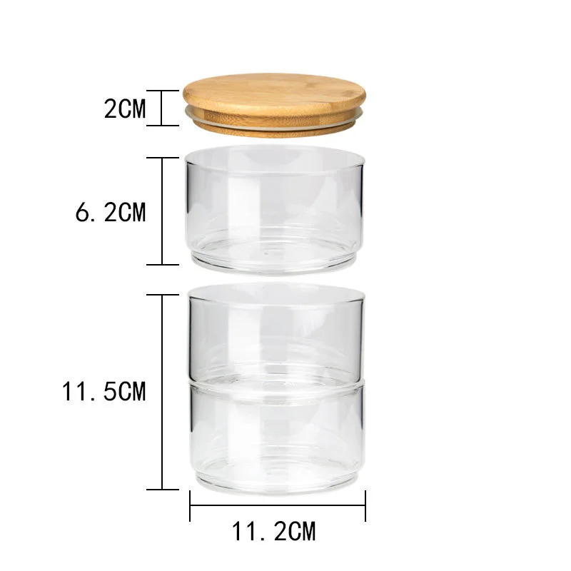 Wood Lid Glass Jar Sealed Canister Food Storage Container For Loose Tea Coffee Bean Salt Kitchen Storage Jar Organier Bottle
Wood Lid Glass Jar Sealed Canister Food Storage Container For Loose Tea Coffee Bean Salt Kitchen Storage Jar Organier Bottle