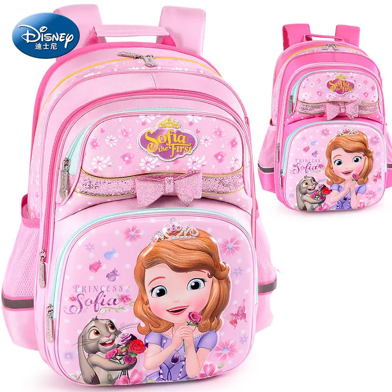 Disney 3D Sophia Waterproof Orthopedic New High Quality School Book Backpack Cartoon Kids Large Capacity Primary Girls Bag
Disney 3D Sophia Waterproof Orthopedic New High Quality School Book Backpack Cartoon Kids Large Capacity Primary Girls Bag