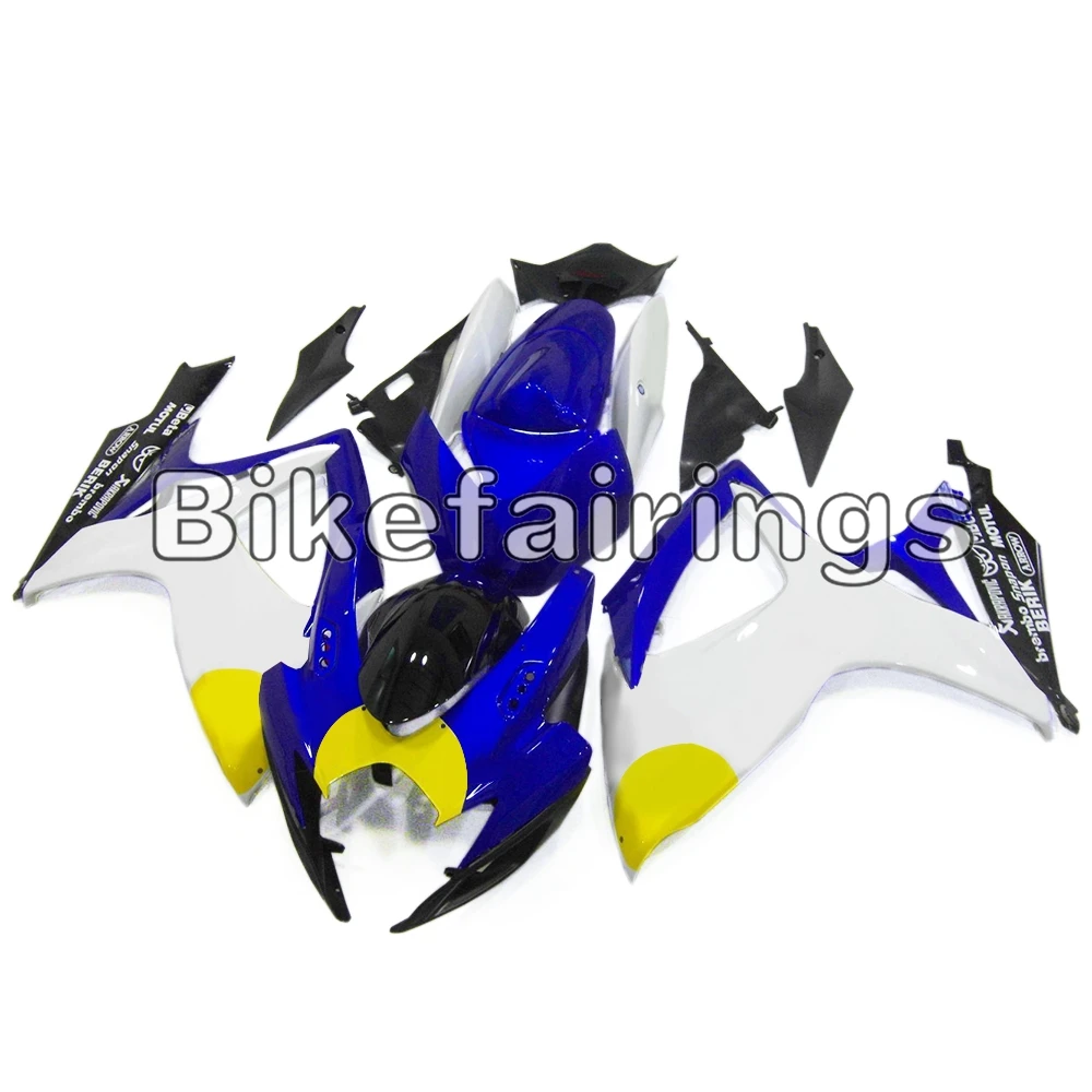 Обтекатели для Suzuki GSXR600 GSXR750 Рабочий комплект корпуса панели пластиковые чехлы