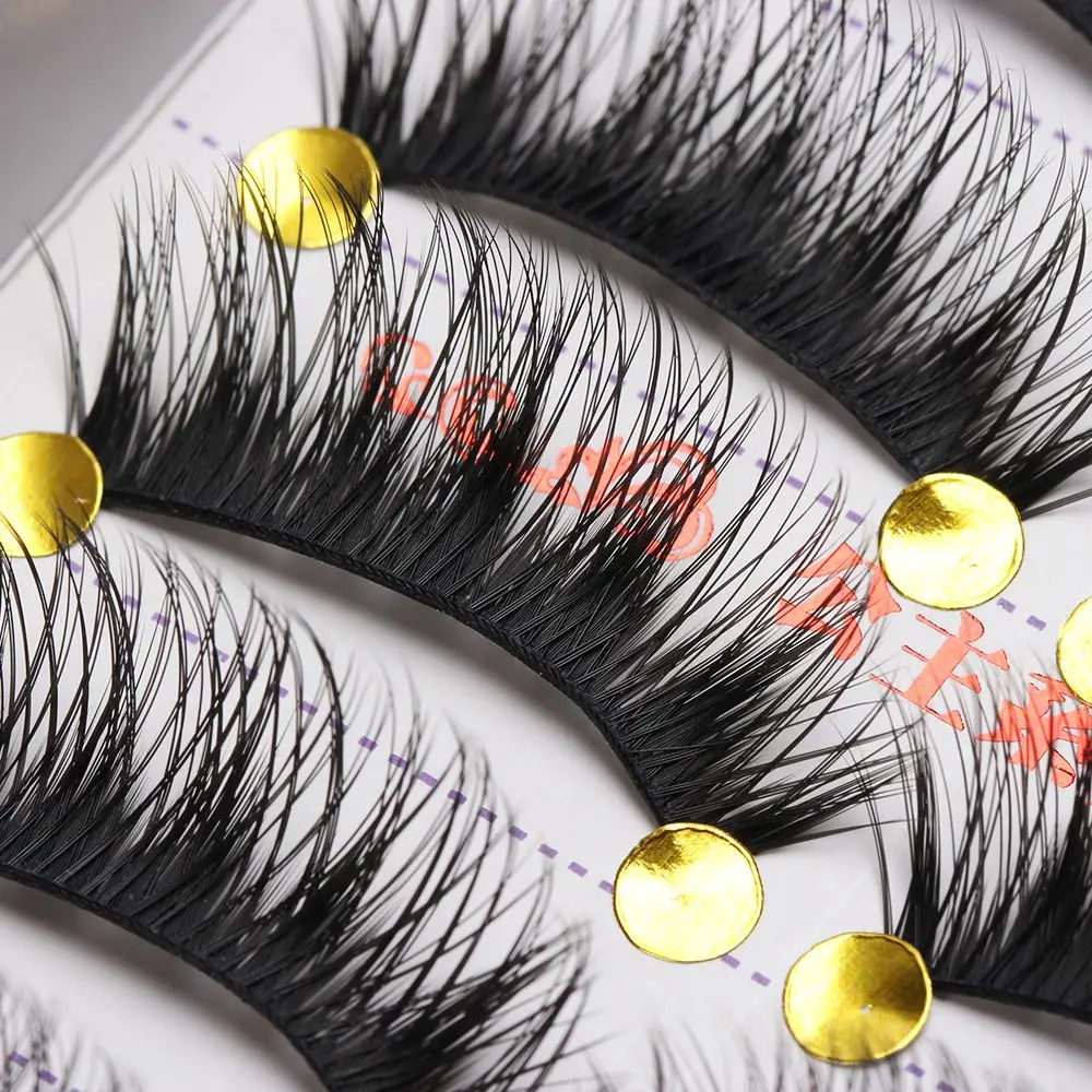 5 Pairs Beauty Natural Long Black Fake Eye Lashes Extension Handmade Thick Magefy False Eyelashes
5 Pairs Beauty Natural Long Black Fake Eye Lashes Extension Handmade Thick Magefy False Eyelashes