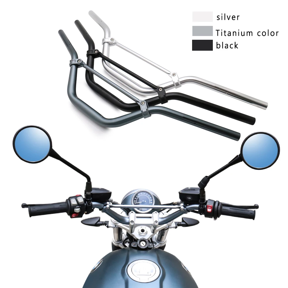 Motorcycle CNC Handlebar Control Part Tracker Handlebar For BMW 2014+ R Nine T R9T Scrambler Cafe Off Road Handle Bar RNinet
Motorcycle CNC Handlebar Control Part Tracker Handlebar For BMW 2014+ R Nine T R9T Scrambler Cafe Off Road Handle Bar RNinet