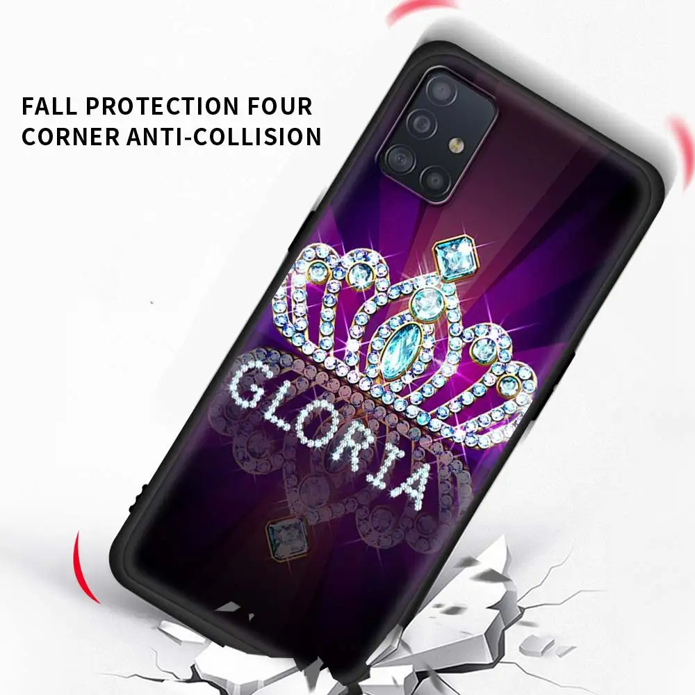 Diamond Crown Printing Phone Case for Samsung Galaxy A51 A71 A01 A11 A21 A21s A31 A41 A42 5G A50 A10 A20e Back Cover Soft Coque
Diamond Crown Printing Phone Case for Samsung Galaxy A51 A71 A01 A11 A21 A21s A31 A41 A42 5G A50 A10 A20e Back Cover Soft Coque
