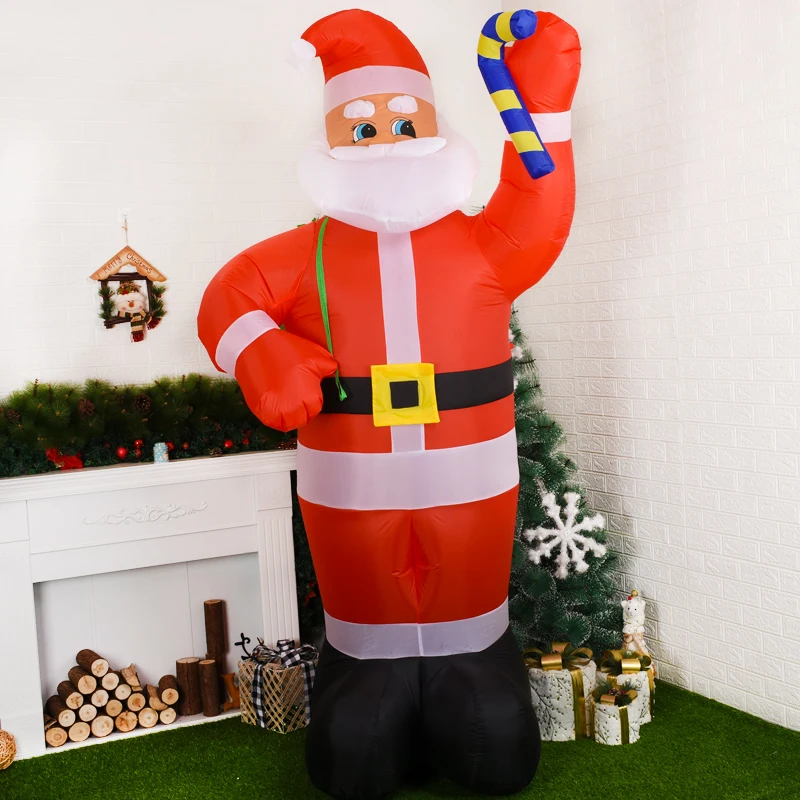 Merry Christmas Candy LED-Light Giant Santa Claus Inflatable Toys Christmas Gift 1.8m New Year Festive Gift Pack Home Decor
Merry Christmas Candy LED-Light Giant Santa Claus Inflatable Toys Christmas Gift 1.8m New Year Festive Gift Pack Home Decor