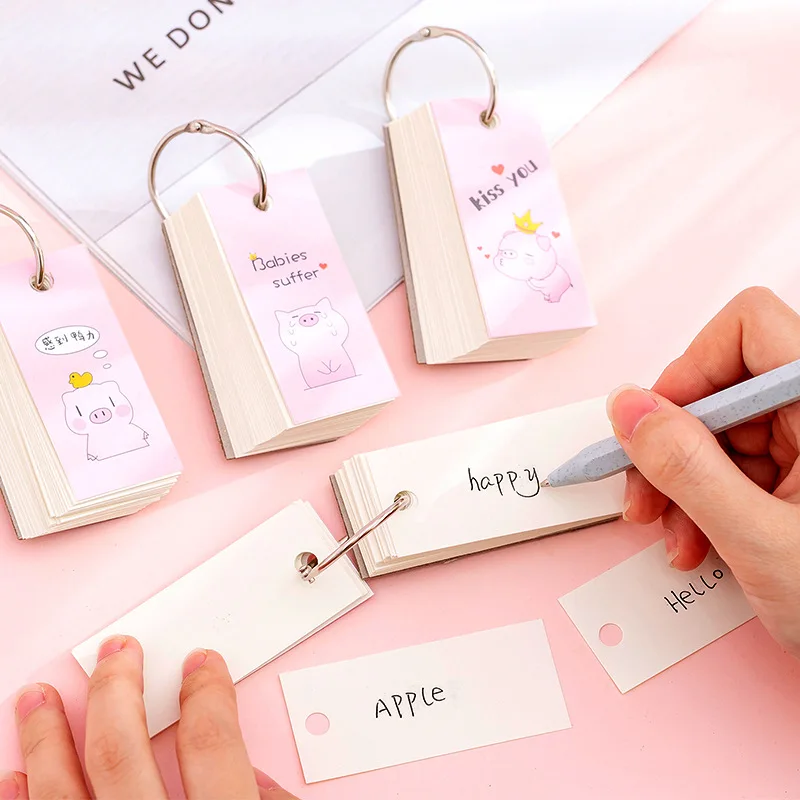 Mini Portable Blank Word Book Cute Pig Student Memo Pad Planner Notebook Writing Reciting Book School Office Stationery
Mini Portable Blank Word Book Cute Pig Student Memo Pad Planner Notebook Writing Reciting Book School Office Stationery