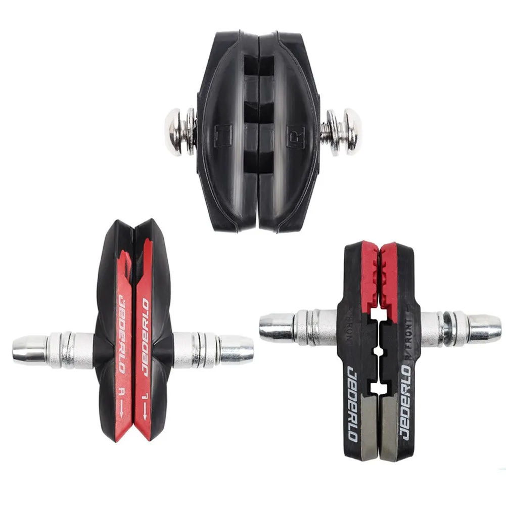 1Pair Bicycle Brake Pads Shoes Rubber Silent MTB Road Bike V Brake Pads Triple Contour Brake Blocks Cycling Parts Accessories
1Pair Bicycle Brake Pads Shoes Rubber Silent MTB Road Bike V Brake Pads Triple Contour Brake Blocks Cycling Parts Accessories