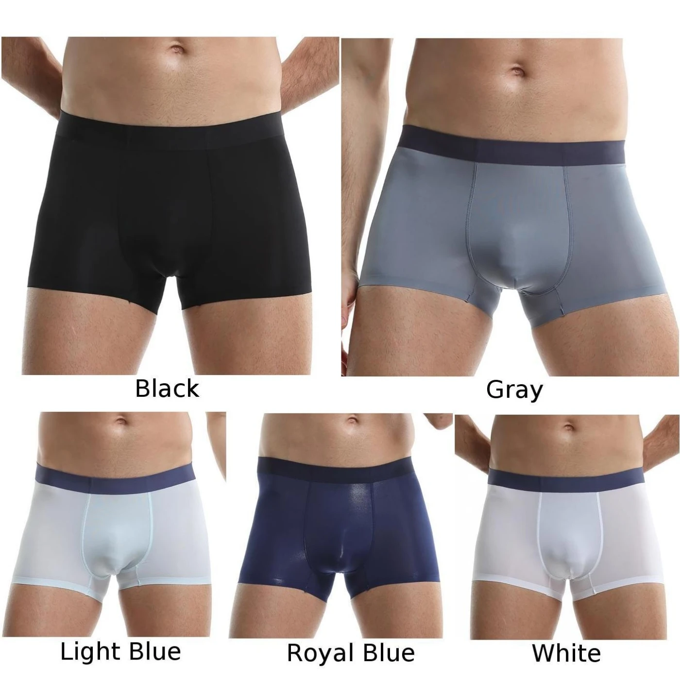 Men's Boxers Sexy Breathable Mid Rise Boxers Bulge Pouch Stretchy Underwear Solid Color Comfortable Male Underpants New
Men's Boxers Sexy Breathable Mid Rise Boxers Bulge Pouch Stretchy Underwear Solid Color Comfortable Male Underpants New