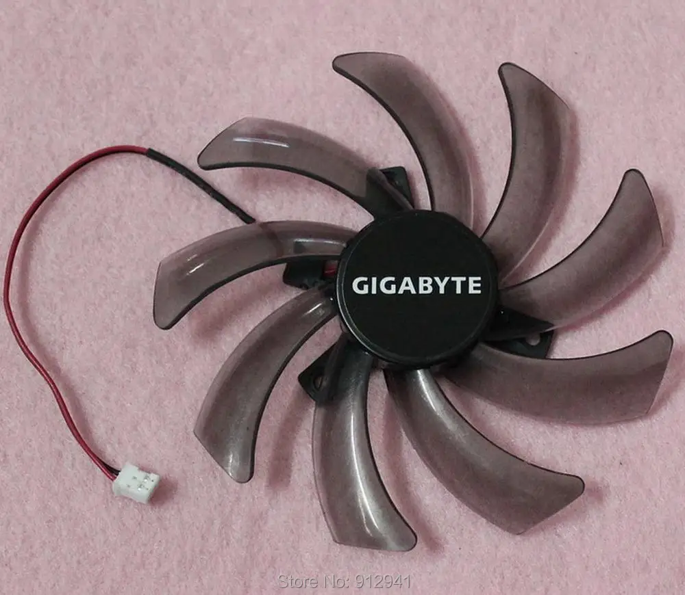R168a POWER LOGIC PLD10010S12H 95 мм графика/видео карта вентилятор Замена 40 12 В 0.30A 2 провода 2Pin