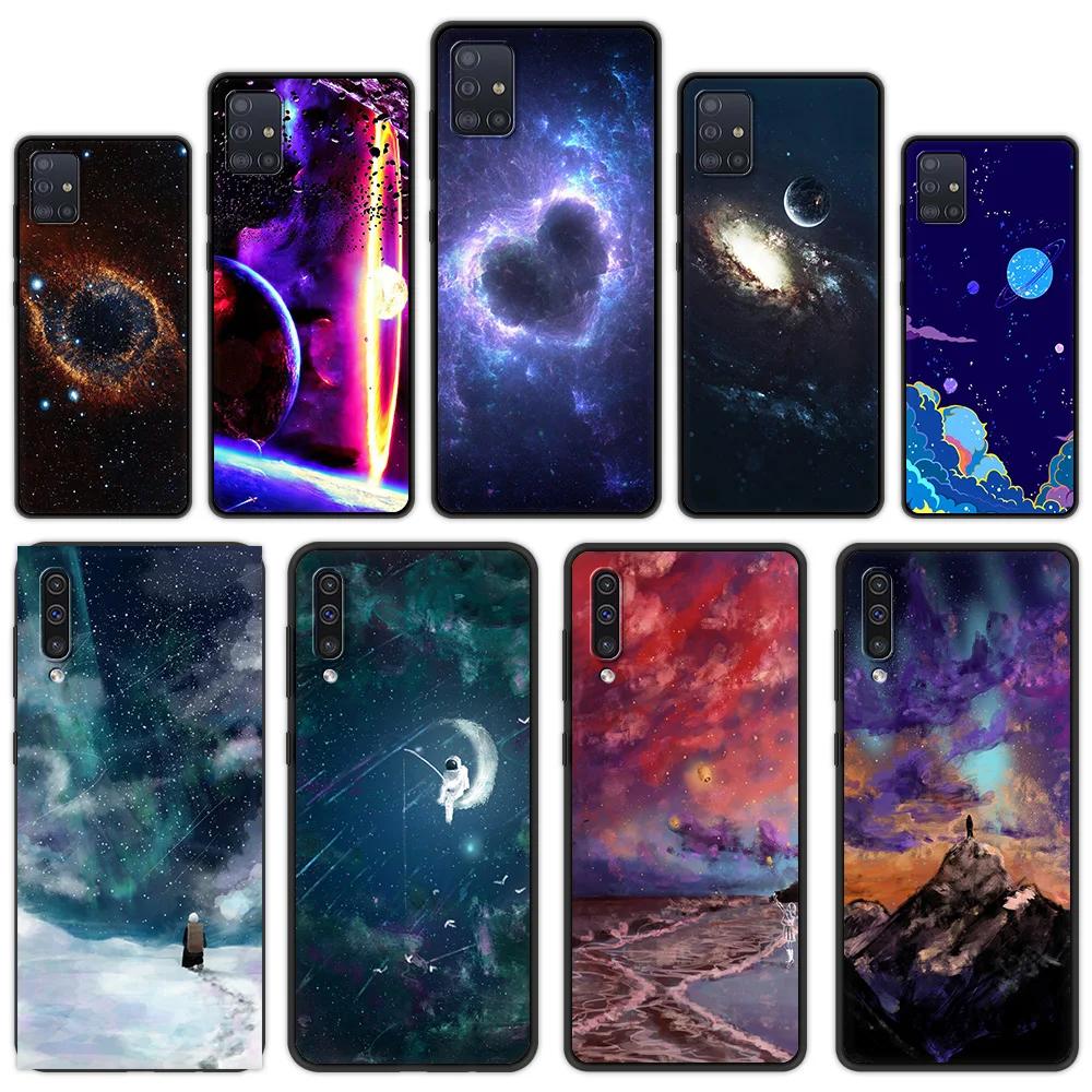 Цветной чехол для телефона Galaxy Universe для Samsung Galaxy A50 A70 A10 A10S A20 A30 A40 A20S A20E A02S A12 A22 A32, черный чехол
Цветной чехол для телефона Galaxy Universe для Samsung Galaxy A50 A70 A10 A10S A20 A30 A40 A20S A20E A02S A12 A22 A32, черный чехол