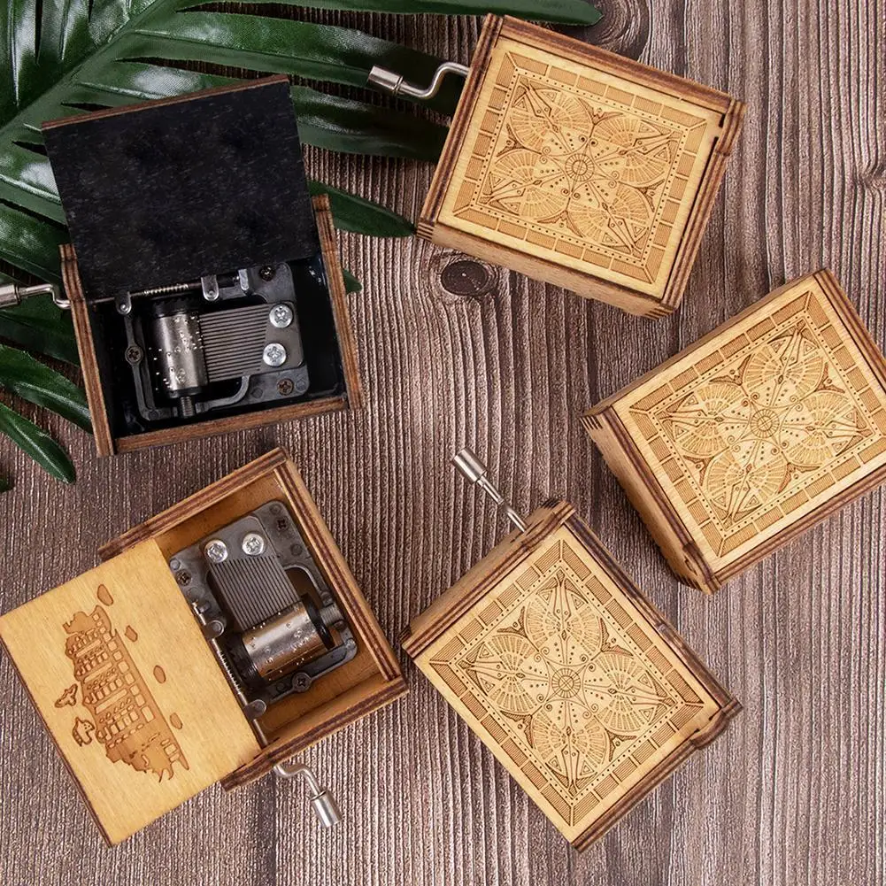 Mini Music Box Carved Wood Musical Gifts Christmas For Children Musical Box Box Music Note Hand The Over Crank Rainbow U3i2
Mini Music Box Carved Wood Musical Gifts Christmas For Children Musical Box Box Music Note Hand The Over Crank Rainbow U3i2