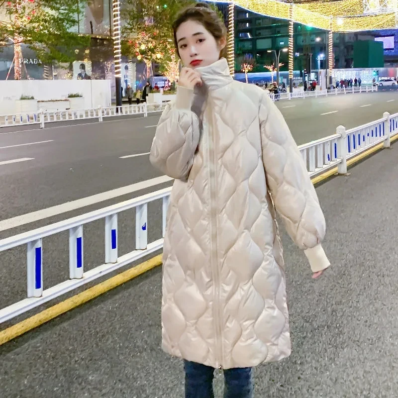 2021New Winter Jacket Women Parkas Fashion Glossy Down Cotton Jacket Stand Callor Parka Warm Long Coat Female Basic Coats Black
2021New Winter Jacket Women Parkas Fashion Glossy Down Cotton Jacket Stand Callor Parka Warm Long Coat Female Basic Coats Black