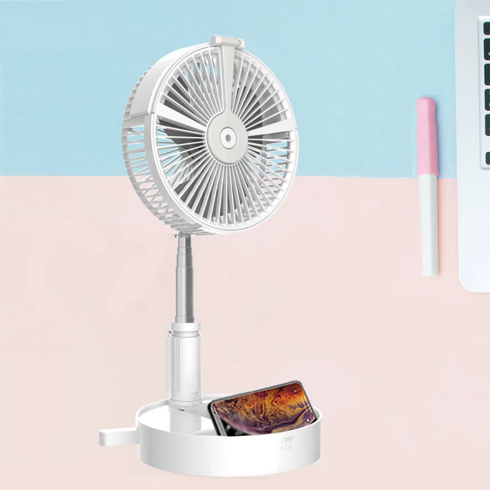 Portable Telescopic Fans USB Rechargeable Fan Air Cooler with Humidification /Night Lamp/Phone Desktop Holder Foldable Mini Fan
Portable Telescopic Fans USB Rechargeable Fan Air Cooler with Humidification /Night Lamp/Phone Desktop Holder Foldable Mini Fan