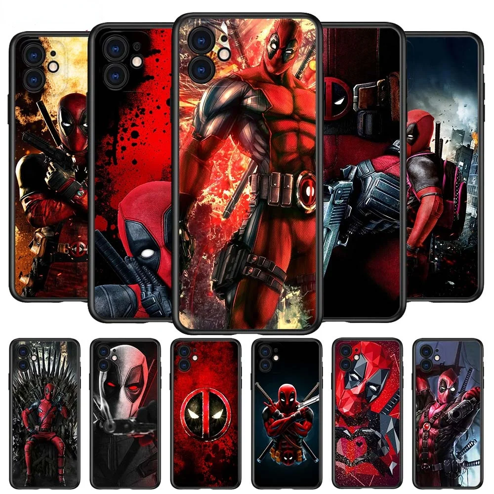 Deadpool Marvel Soft Black Phone Case for Apple iPhone 12 Pro Max Mini 11 Pro XS Max X XR 6S 6 7 8 Plus 5S SE2020 Phone Cover
Deadpool Marvel Soft Black Phone Case for Apple iPhone 12 Pro Max Mini 11 Pro XS Max X XR 6S 6 7 8 Plus 5S SE2020 Phone Cover