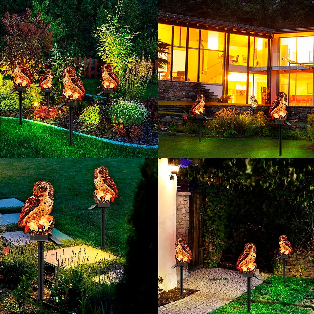 2021LED Owl Solar Garden Light Outdoor Waterproof Energy-saving Panel Light Animal Modeling Light Christmas Yard Decoration
2021LED Owl Solar Garden Light Outdoor Waterproof Energy-saving Panel Light Animal Modeling Light Christmas Yard Decoration