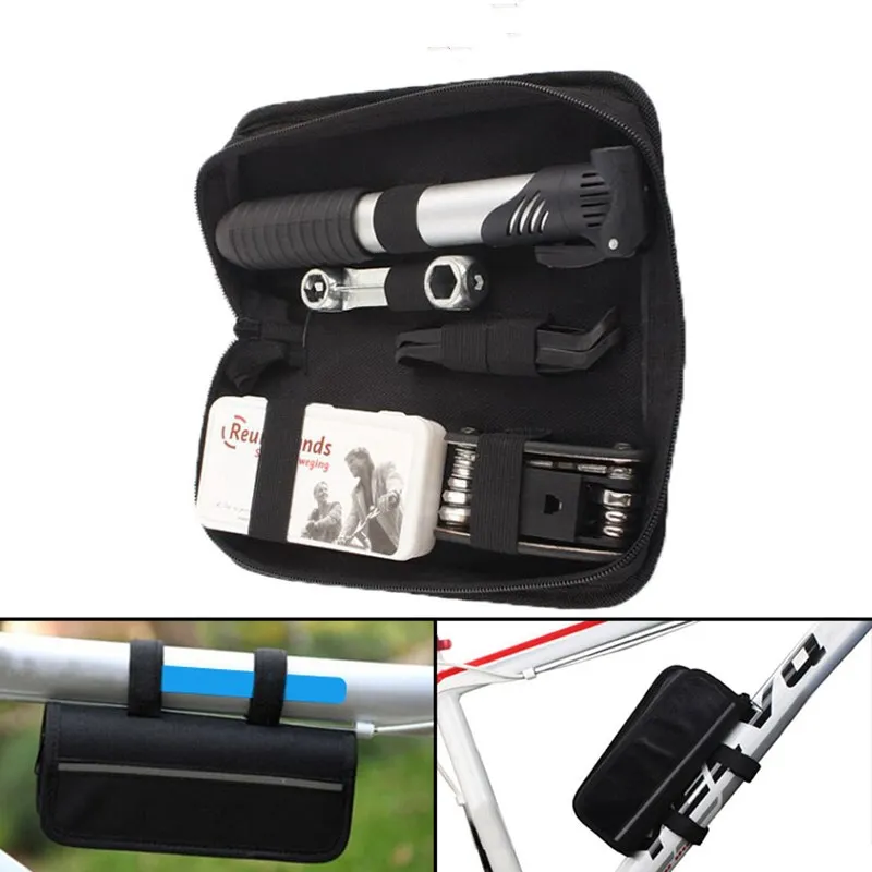 Hot 16 in 1 Multi Tire Tyre Repair Tool Kit Set Pump Bag for Cycling Bike Bicycle
Hot 16 in 1 Multi Tire Tyre Repair Tool Kit Set Pump Bag for Cycling Bike Bicycle