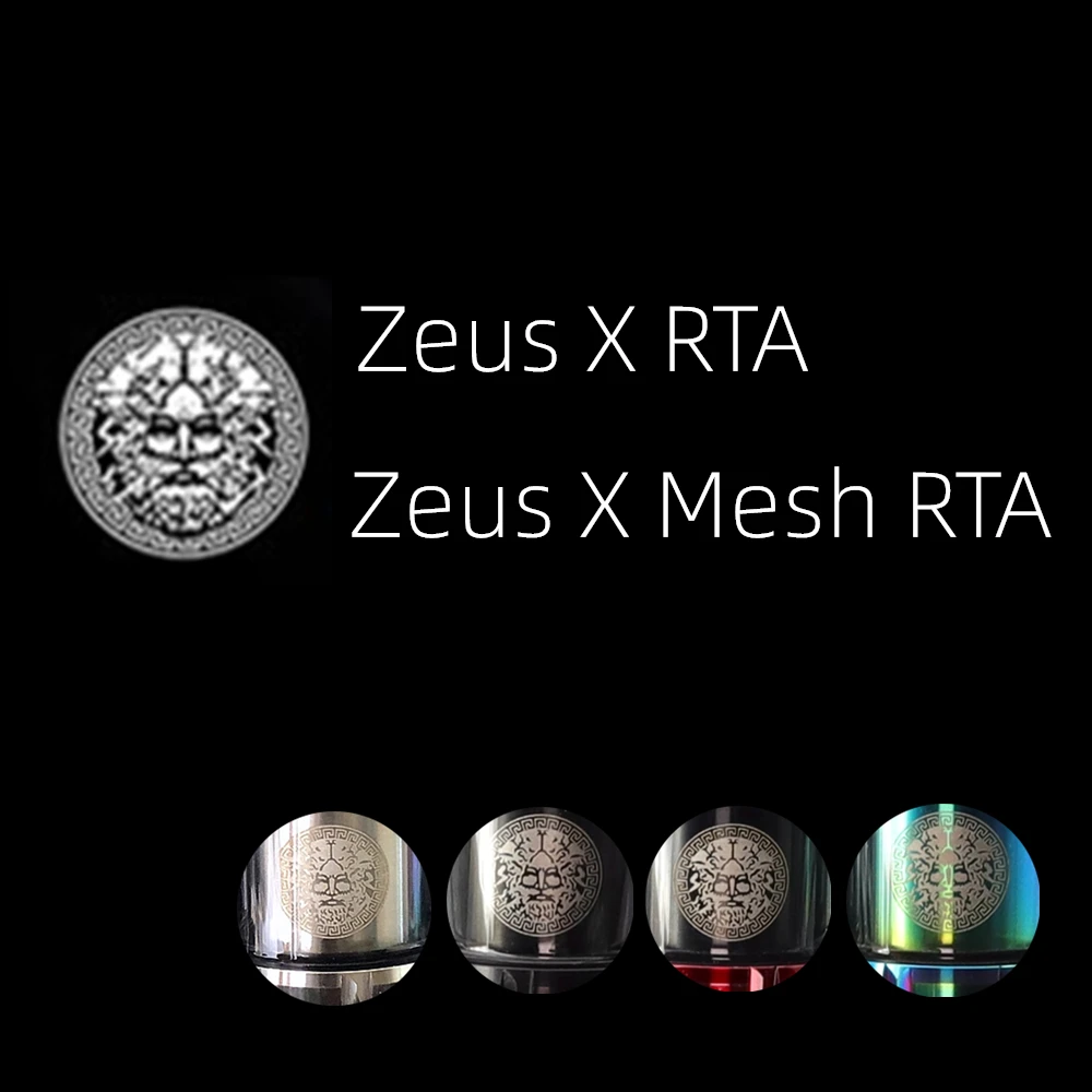 BR VapSea Zeus X / сетка RTA Coil/сетка испаритель из пирекса стеклянная трубка лампа в форме