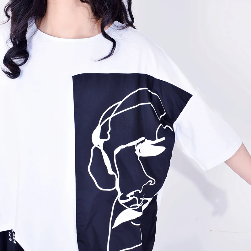 XITAO Patchwork Irregular Print T Shirt Women 2020 Summer Trendy Fashion New Style Casual O Neck Collar Short Sleeve Top XJ4823
XITAO Patchwork Irregular Print T Shirt Women 2020 Summer Trendy Fashion New Style Casual O Neck Collar Short Sleeve Top XJ4823