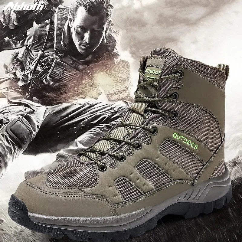 Abhoth Running Shoes Breathable Non-slip Wear-resistant Stab-resistant Safety Shoes Training Sneakers Men High-top Boots 39-47
Abhoth Running Shoes Breathable Non-slip Wear-resistant Stab-resistant Safety Shoes Training Sneakers Men High-top Boots 39-47