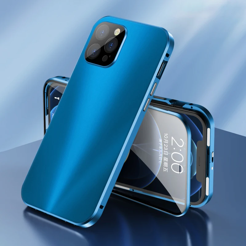 For iPhone 13 Pro Max Case new 360° Full Protection Magnetic Adsorption Metal frosting Glass Phone sleeve.13 pro phone cover
For iPhone 13 Pro Max Case new 360° Full Protection Magnetic Adsorption Metal frosting Glass Phone sleeve.13 pro phone cover