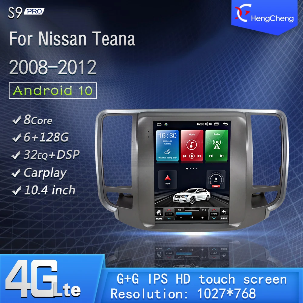 for 08-12 Nissan Teana car multimedia video player radio GPS navigation vertical screen to retain the original car CD
for 08-12 Nissan Teana car multimedia video player radio GPS navigation vertical screen to retain the original car CD