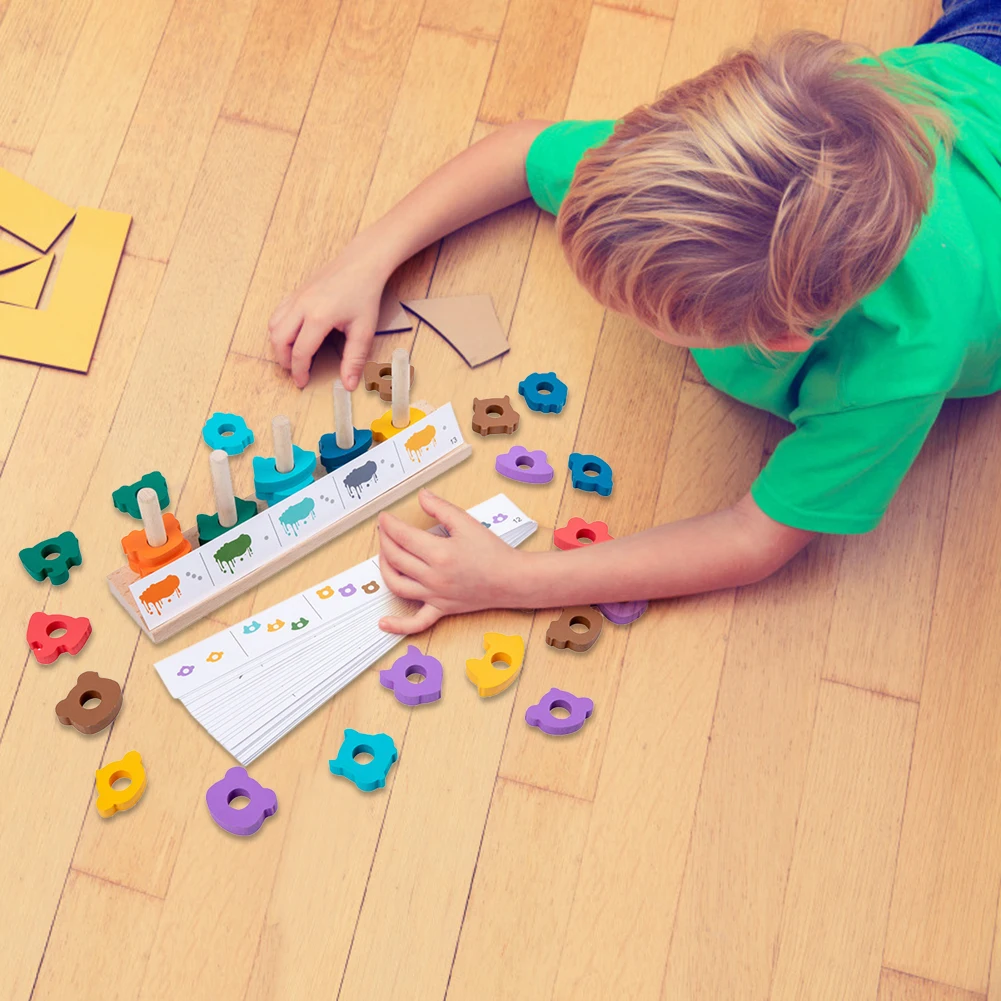 Educational Early Education Toys Childrens Matching Toys Column Geometric Shape Game Kid Cognitive Wooden Block Toy
Educational Early Education Toys Childrens Matching Toys Column Geometric Shape Game Kid Cognitive Wooden Block Toy