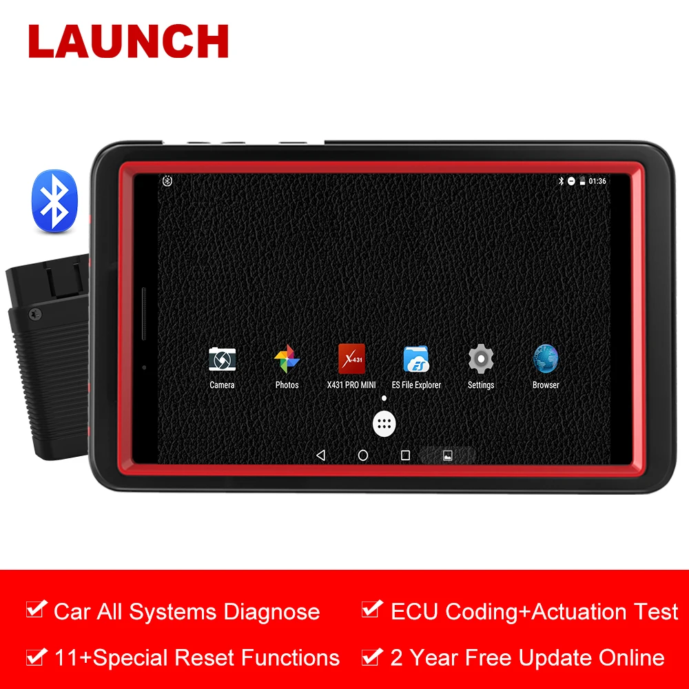 LAUNCH X431 Pro Mini WiFi Bluetooth OBD2 полная система автомобильный диагностический ЭБУ