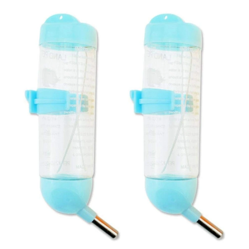 2X Pet Dog Water Dispenser, Hanging Automatic Water Drinking Feeder with No Drip Stainless Steel Ball 125ML(blue)
2X Pet Dog Water Dispenser, Hanging Automatic Water Drinking Feeder with No Drip Stainless Steel Ball 125ML(blue)