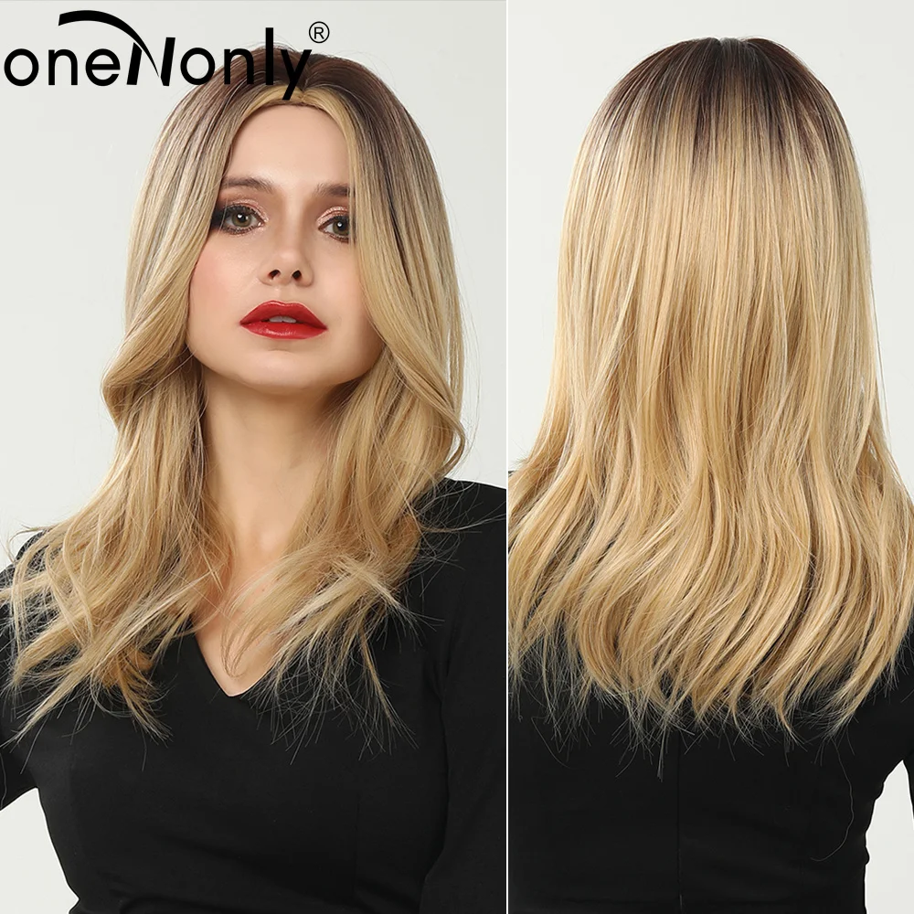 oneNonly Brown Ombre Blonde Short Wig with Bangs Wavy Natural Wigs for Women Halloween Party Daily Hair Heat Resistant
oneNonly Brown Ombre Blonde Short Wig with Bangs Wavy Natural Wigs for Women Halloween Party Daily Hair Heat Resistant