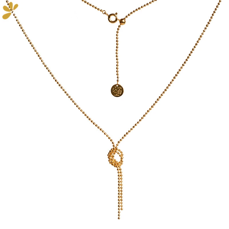 925 Sterling Silver Choker Necklace Wire Knot Gold-plated Necklace Fine Jewelry for Women Original Design Simple Trendy Gift
925 Sterling Silver Choker Necklace Wire Knot Gold-plated Necklace Fine Jewelry for Women Original Design Simple Trendy Gift
