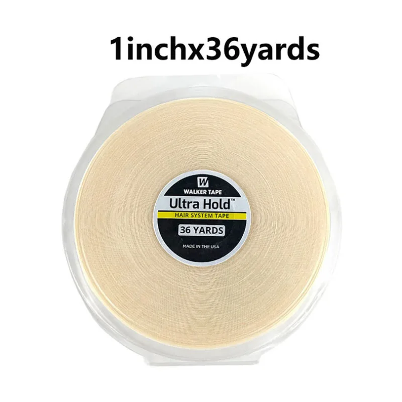 1 Roll 36 Yards Walker Tape Ultra Hold Double Sided Adhesives Tape For Hair Tape Extension/Toupee/Lace Wigs 1.27cm/1.9cm/2.54cm
1 Roll 36 Yards Walker Tape Ultra Hold Double Sided Adhesives Tape For Hair Tape Extension/Toupee/Lace Wigs 1.27cm/1.9cm/2.54cm