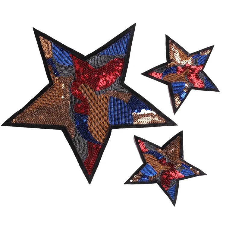 Patch for Star Clothing Sew on Embroidered Sewing Applique Flower Sewing Fabric Badge DIY Sequin Apparel Accessories Decoration
Patch for Star Clothing Sew on Embroidered Sewing Applique Flower Sewing Fabric Badge DIY Sequin Apparel Accessories Decoration