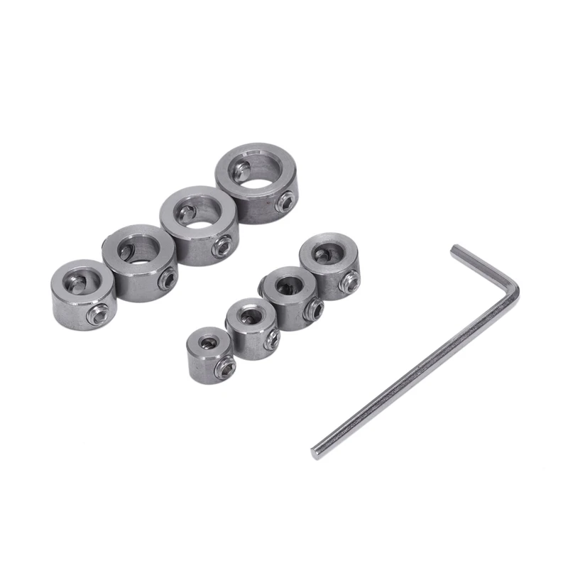 9Pcs/Set Woodworking Drill Stopper Positioning Stop Ring Drilling Depth Controller Stainless Steel Triple Connections
9Pcs/Set Woodworking Drill Stopper Positioning Stop Ring Drilling Depth Controller Stainless Steel Triple Connections
