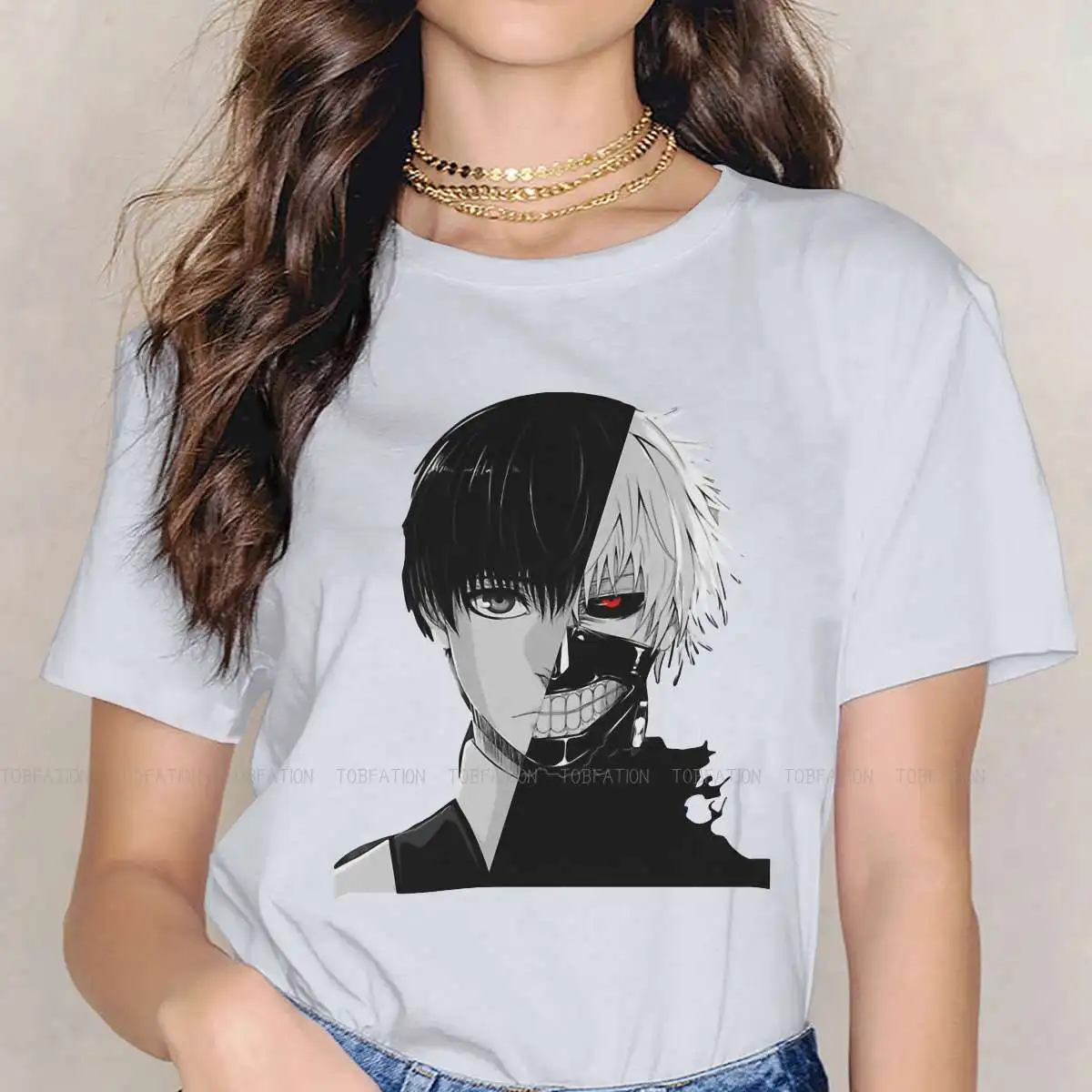 Женская футболка Kaneki Kun Токийский Гуль тоук Кирисима Кен Аниме футболки для девочек кавайные топы с круглым вырезом графическая футболка св...
Женская футболка Kaneki Kun Токийский Гуль тоук Кирисима Кен Аниме футболки для девочек кавайные топы с круглым вырезом графическая футболка св...