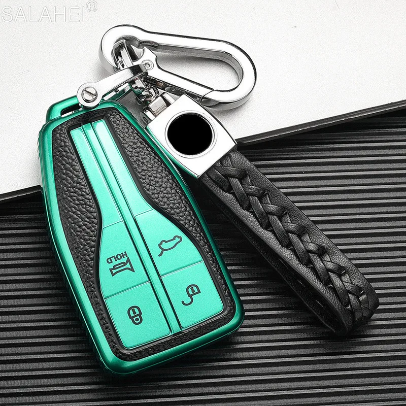 Fashion Leather+TPU Car Key Case Cover Holder For Hongqi HS5 H5 H9 HS7 H7 L5 HS3 L9 Auto Protective Shell Keychain Accessories
Fashion Leather+TPU Car Key Case Cover Holder For Hongqi HS5 H5 H9 HS7 H7 L5 HS3 L9 Auto Protective Shell Keychain Accessories