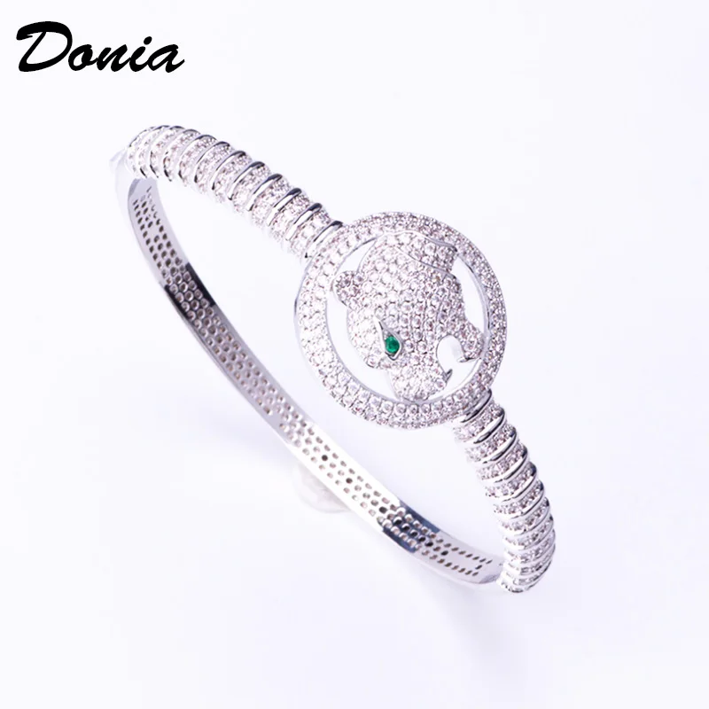Donia jewelry Hot animal bracelet exquisite hollow personality domineering bracelet copper micro-inlaid AAA zircon bracelet
Donia jewelry Hot animal bracelet exquisite hollow personality domineering bracelet copper micro-inlaid AAA zircon bracelet