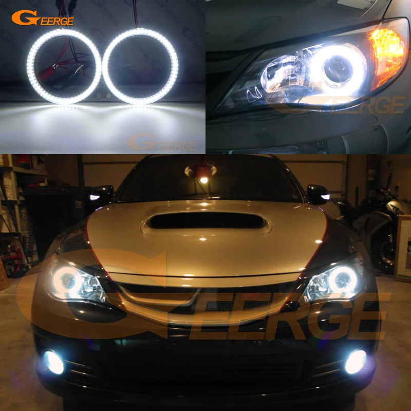 Для Subaru Impreza WRX STI 2008 2009 2010 2011 2012 2013 2014 ультра яркий SMD СВЕТОДИОДНЫЙ ангельские
