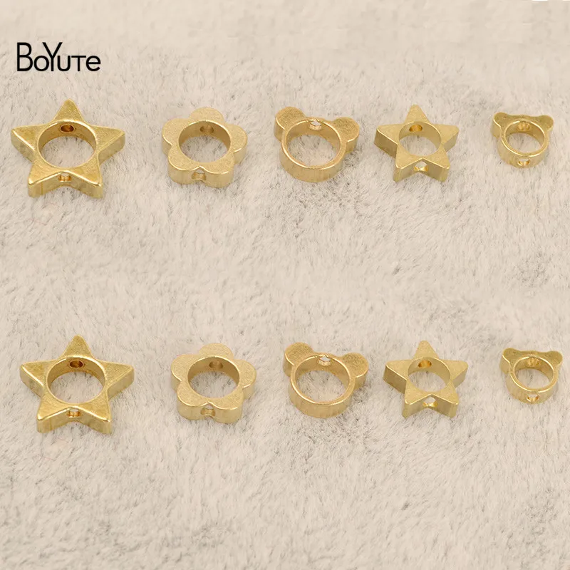 BoYuTe (100 Pieces/Lot) Metal Brass Star Flower Cat Shape Spacer Beads Diy Hand Made Jewelry Accessories Wholesale
BoYuTe (100 Pieces/Lot) Metal Brass Star Flower Cat Shape Spacer Beads Diy Hand Made Jewelry Accessories Wholesale