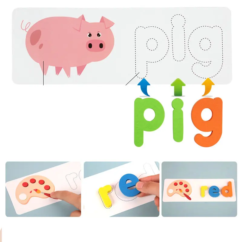 Spelling English Words Letter Wooden Puzzles Baby Scrabble 56 Blocks 28 Double Template Cards Educational Kids Learning Toy Gift
Spelling English Words Letter Wooden Puzzles Baby Scrabble 56 Blocks 28 Double Template Cards Educational Kids Learning Toy Gift