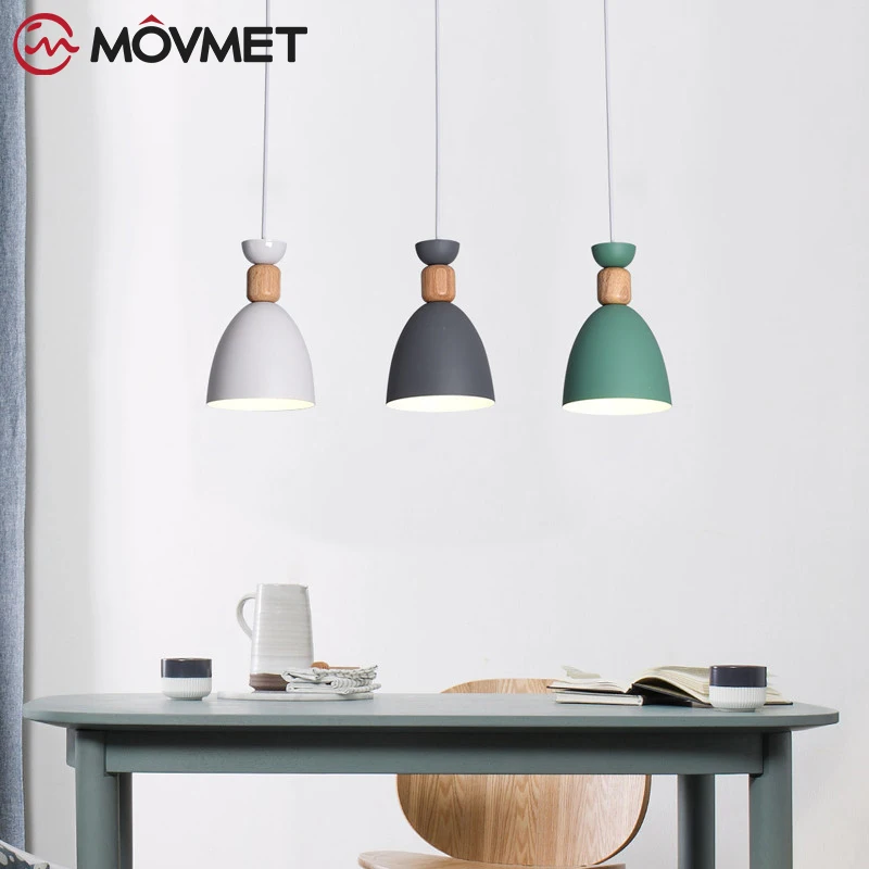 Nordic Macaron Color Pendant Light E27 Green/Gray/White Wood Bedside Diningroom Bedroom Cafe Indoor Fashion Haning Lamps
Nordic Macaron Color Pendant Light E27 Green/Gray/White Wood Bedside Diningroom Bedroom Cafe Indoor Fashion Haning Lamps