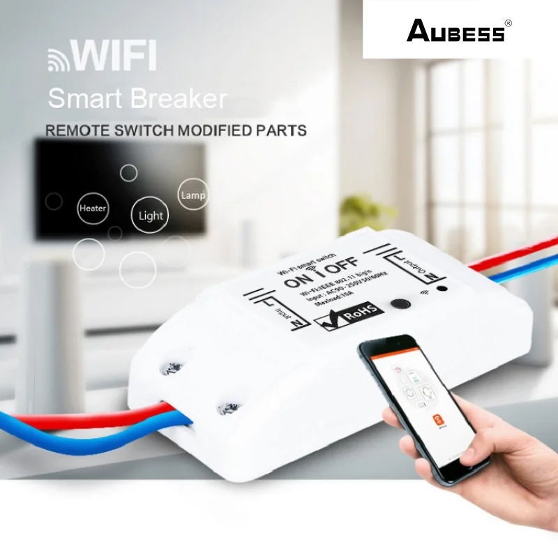 DIY WiFi Smart Light Switch Tuya/Smart Life APP Timing Function Wireless Voice Remote Control Work With Alexa Google Home
DIY WiFi Smart Light Switch Tuya/Smart Life APP Timing Function Wireless Voice Remote Control Work With Alexa Google Home