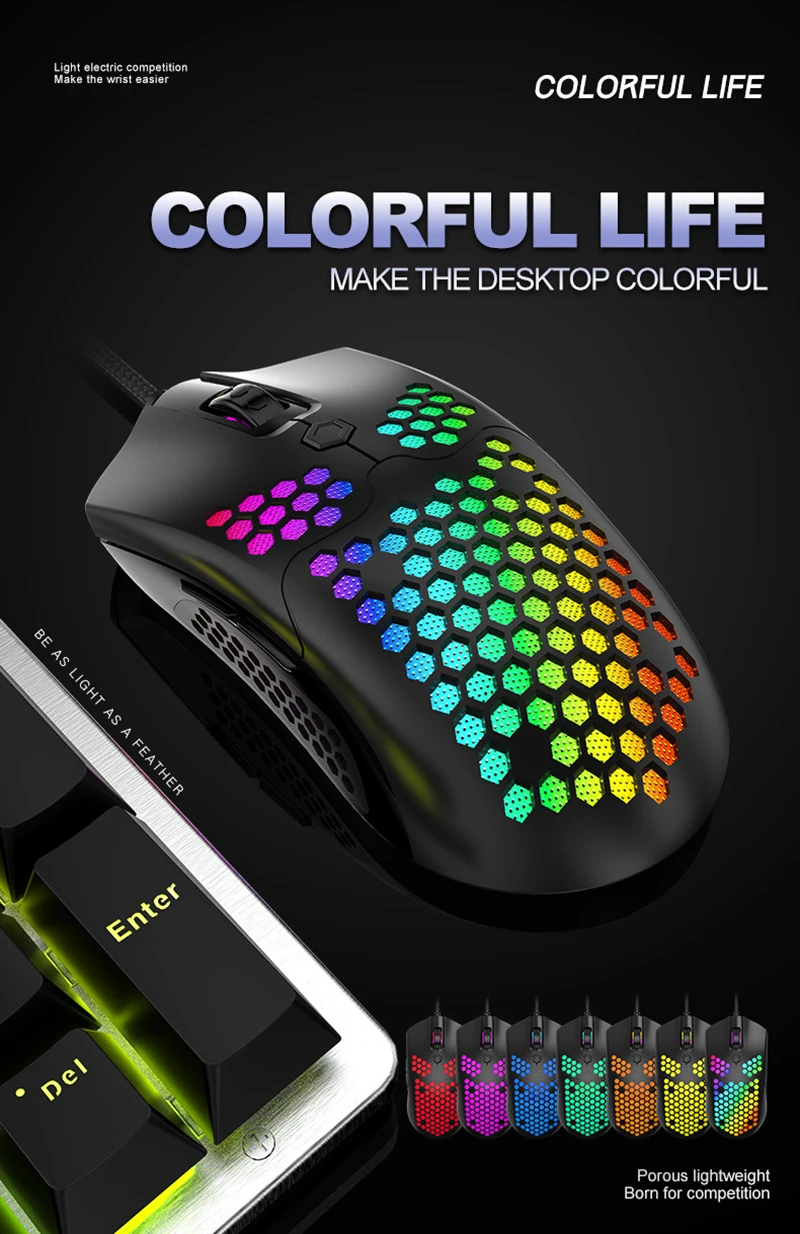 2020 Ergonomic Wired Gaming Mouse 7 Button LED 12000 DPI USB Computer Mouse Gamer Silent Mause With Backlight For PC Laptop
2020 Ergonomic Wired Gaming Mouse 7 Button LED 12000 DPI USB Computer Mouse Gamer Silent Mause With Backlight For PC Laptop