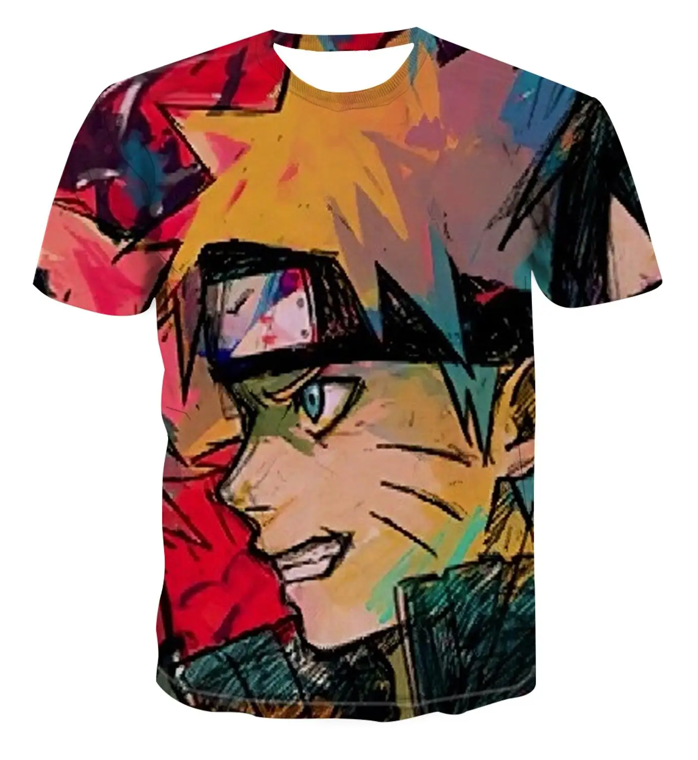 2020 Summer Fashion Men's 3D Printed T Shirt Creative Short Sleeve 3D Printed Naruto Short Sleeve Men's Outdoor Casual T Shirt
2020 Summer Fashion Men's 3D Printed T Shirt Creative Short Sleeve 3D Printed Naruto Short Sleeve Men's Outdoor Casual T Shirt