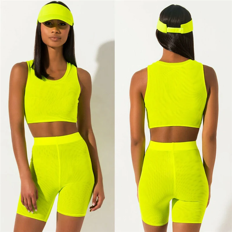 PADEGAO 2PCS Women Ladies Crop Tops High Waist Shorts Two Piece Set Sexy Fashion Tracksuit Beach Party Wear Summer PDG488
PADEGAO 2PCS Women Ladies Crop Tops High Waist Shorts Two Piece Set Sexy Fashion Tracksuit Beach Party Wear Summer PDG488