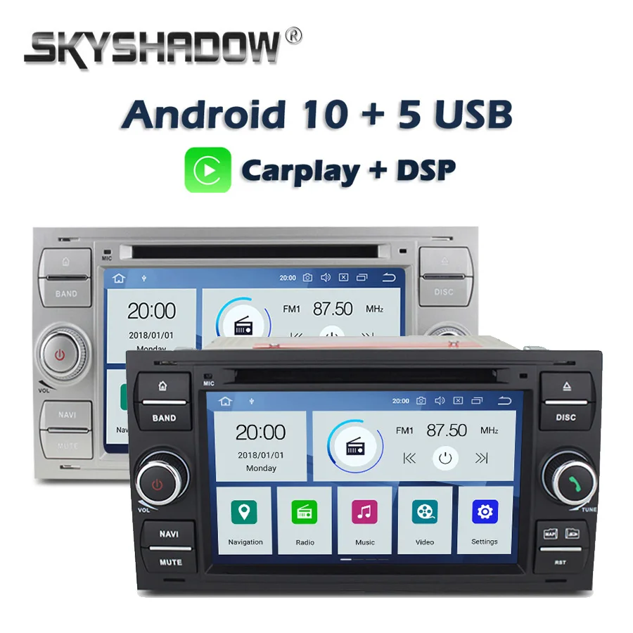 Carplay DSP PX6 IPS Android 10.0 64GB+4GB Car DVD player GPS Radio Bluetooth 5.0 WIFI for Ford Fusion C-MAX S Focus Mondeo Kuga
Carplay DSP PX6 IPS Android 10.0 64GB+4GB Car DVD player GPS Radio Bluetooth 5.0 WIFI for Ford Fusion C-MAX S Focus Mondeo Kuga