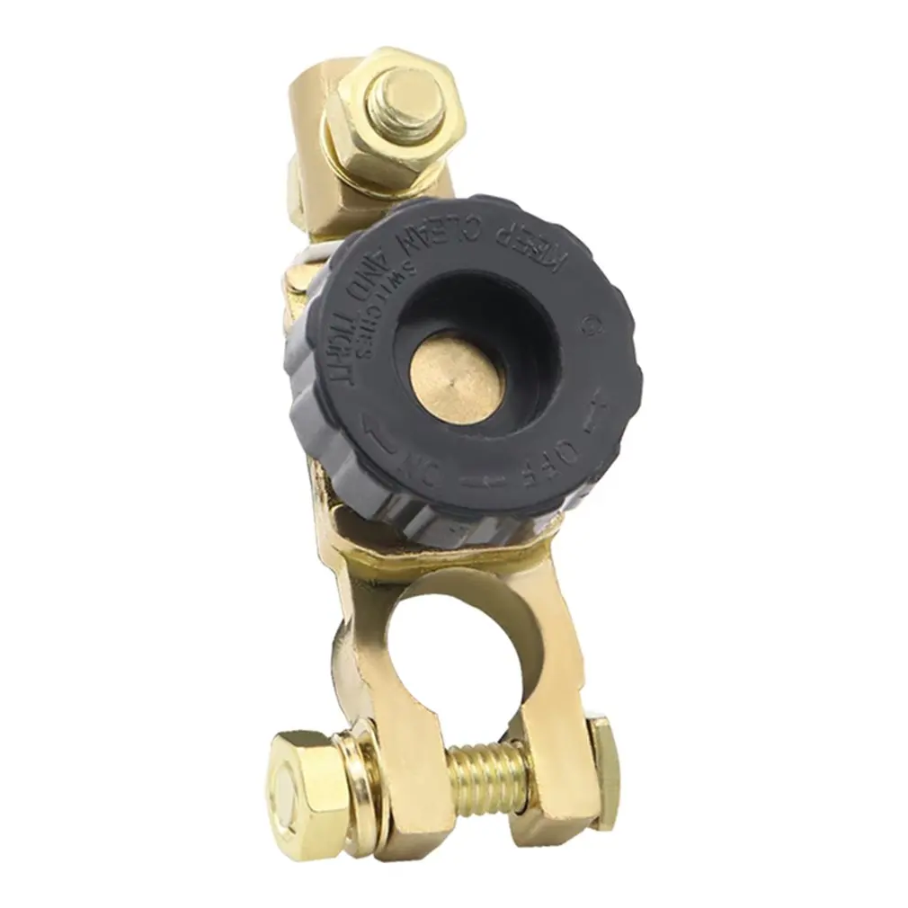 Copper Motorcycle Battery Switch Protection Terminal Automobile Side Pole Current Circuit Breaker
Copper Motorcycle Battery Switch Protection Terminal Automobile Side Pole Current Circuit Breaker