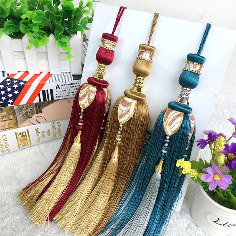 European Accessories Small Hanging Ball Modern Home Structured Curtain Tassel Pendant Decoration Strap Tassel
European Accessories Small Hanging Ball Modern Home Structured Curtain Tassel Pendant Decoration Strap Tassel