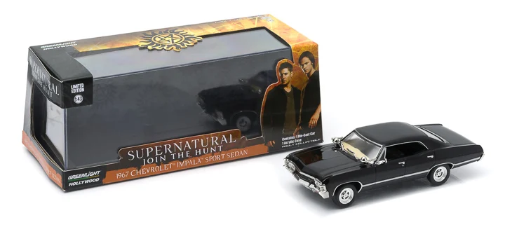 GreenLight cars 1/43 1967 CHEVROLET IMPALA SPORT DEDAN Supernatural (TV 2005-current) Honolulu Police Chicago Police
GreenLight cars 1/43 1967 CHEVROLET IMPALA SPORT DEDAN Supernatural (TV 2005-current) Honolulu Police Chicago Police