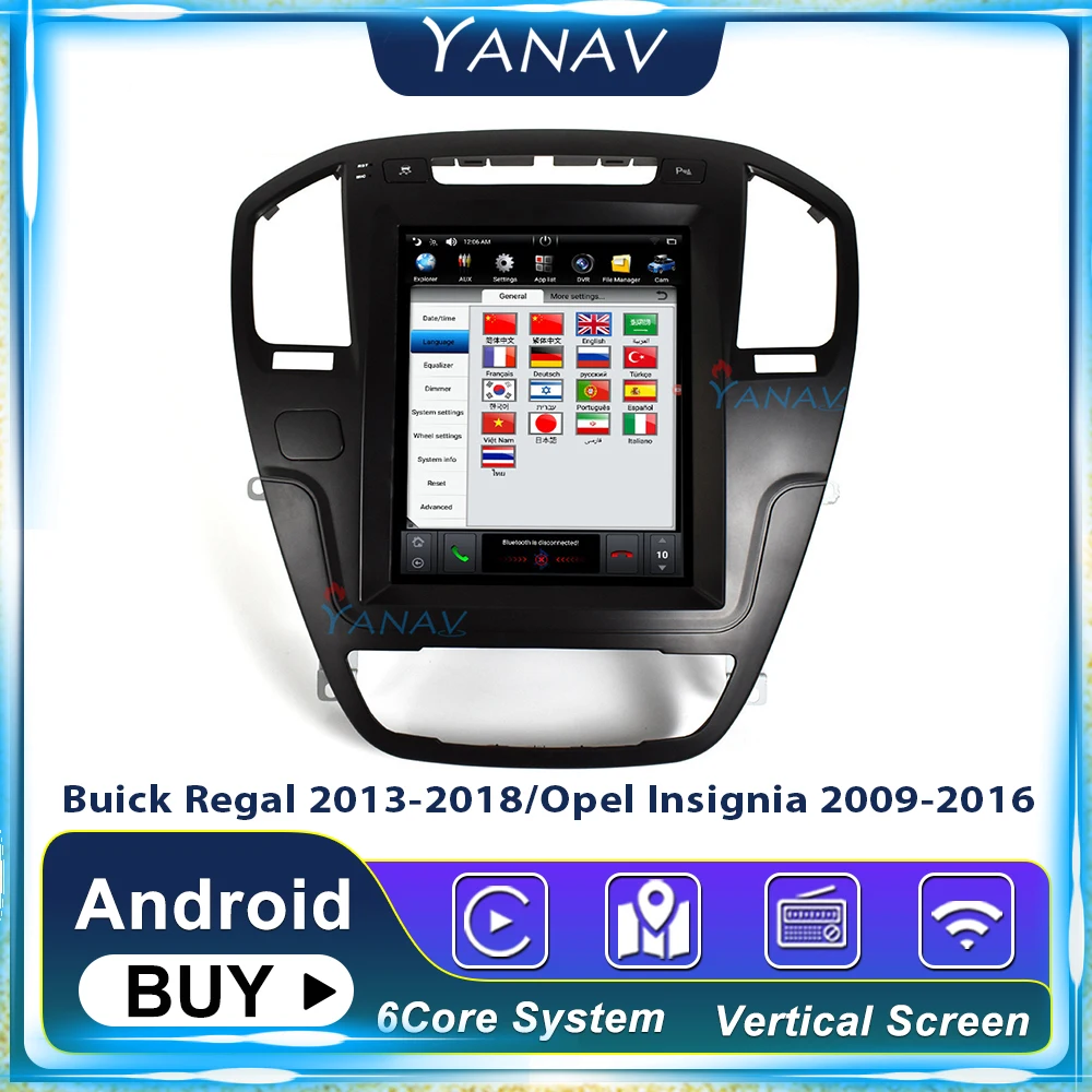 2DIN,car radio reproductor, android, audio navigation, para Buick Regal 2013-2018/Opel Insignia 2009-2016,GPS para coche
2DIN,car radio reproductor, android, audio navigation, para Buick Regal 2013-2018/Opel Insignia 2009-2016,GPS para coche
