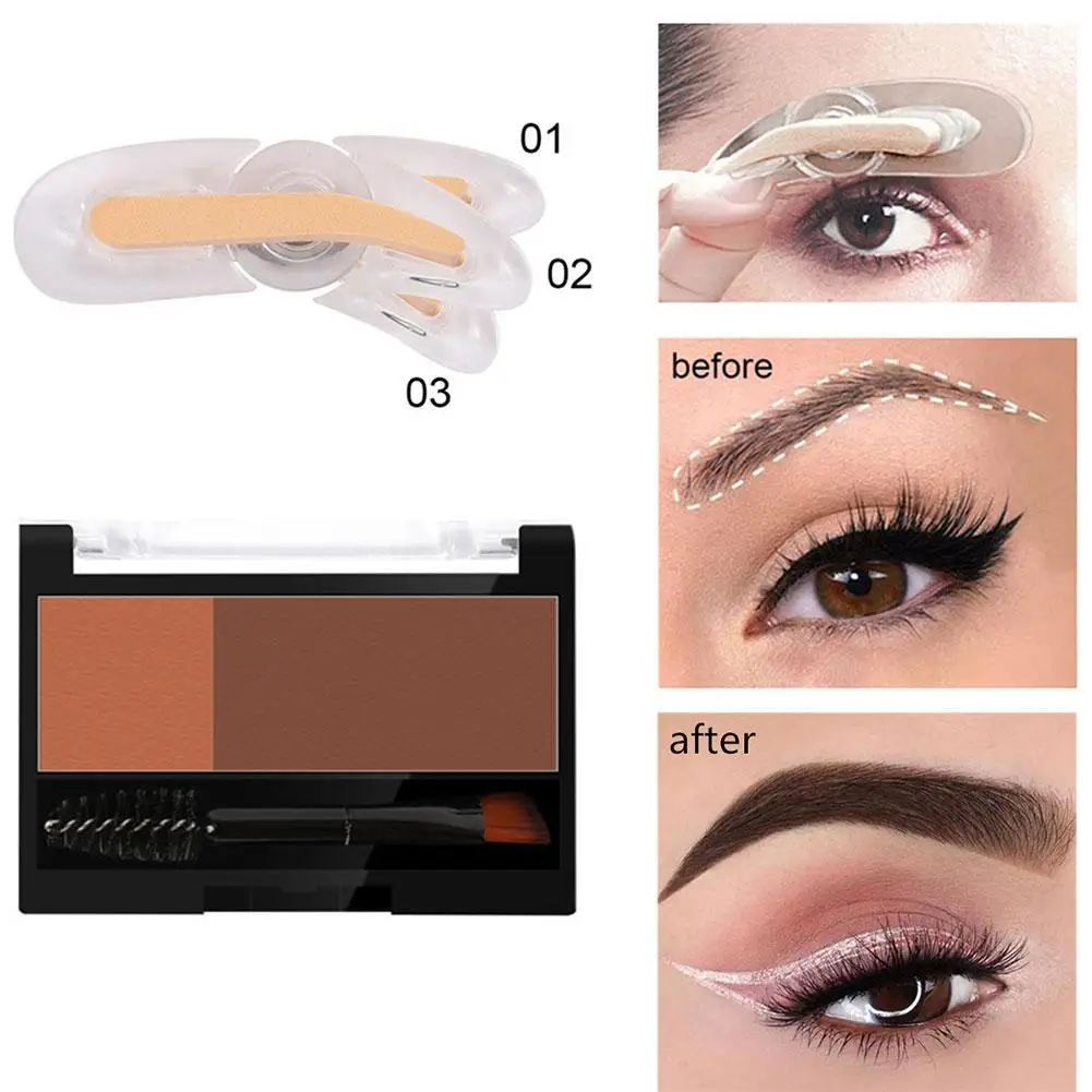 Adjustable Eyebrow Stamp Waterproof Long Lasting Eyebrow Pigment Cream Eye Brow Enhancers Palette Powder Brow Eye Smooth X0E8
Adjustable Eyebrow Stamp Waterproof Long Lasting Eyebrow Pigment Cream Eye Brow Enhancers Palette Powder Brow Eye Smooth X0E8