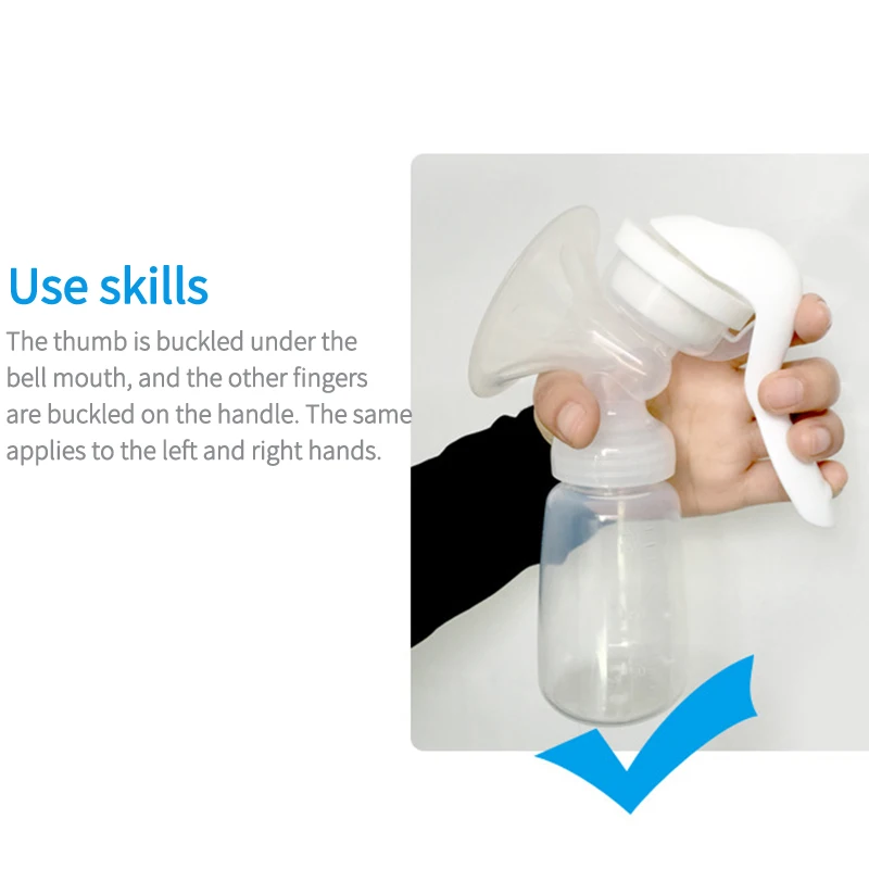Breast Pump Baby Nipple Manual Suction Milk Pump Feeding Breasts Pumps Milk Bottle Sucking Postpartum Supplies Accessories
Breast Pump Baby Nipple Manual Suction Milk Pump Feeding Breasts Pumps Milk Bottle Sucking Postpartum Supplies Accessories