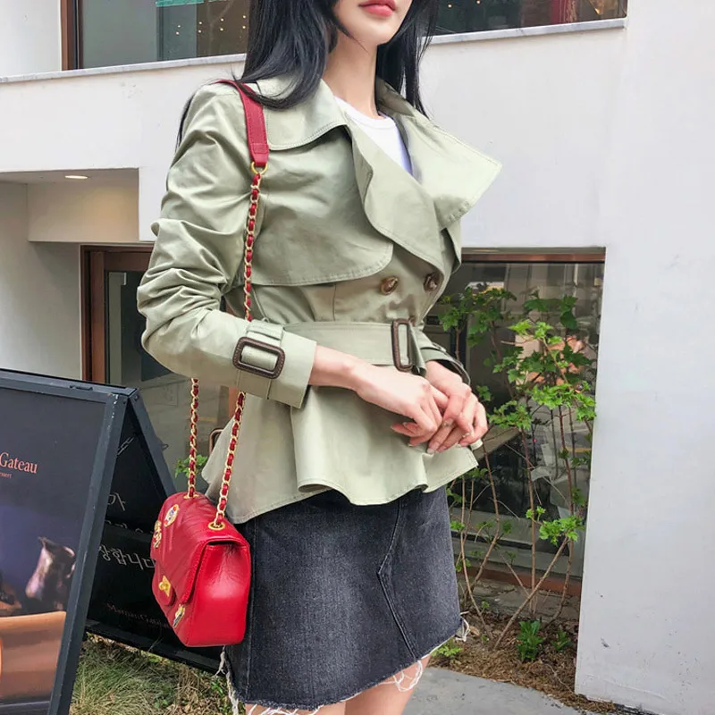 Modis Streetwear Fall Jacket Women and Double Button Causal Windbreaker Basic Jackets 2019 New Reversible Runway Coat Large Size
Modis Streetwear Fall Jacket Women and Double Button Causal Windbreaker Basic Jackets 2019 New Reversible Runway Coat Large Size
